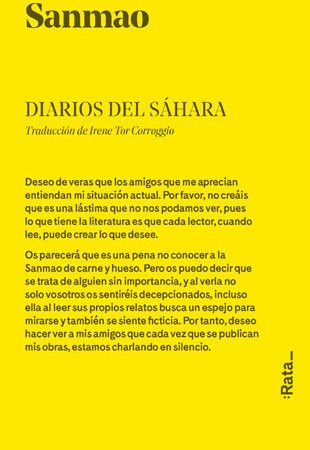 diarios del sahara