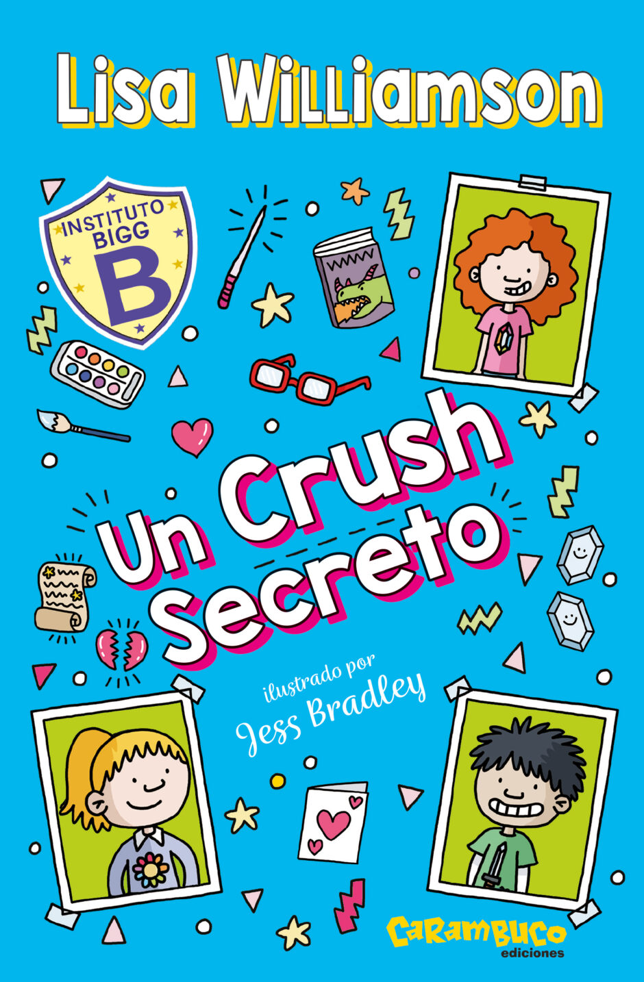 Primeros amores, amistad y autoestima en Un crush secreto, el tercer libro de Instituto Bigg