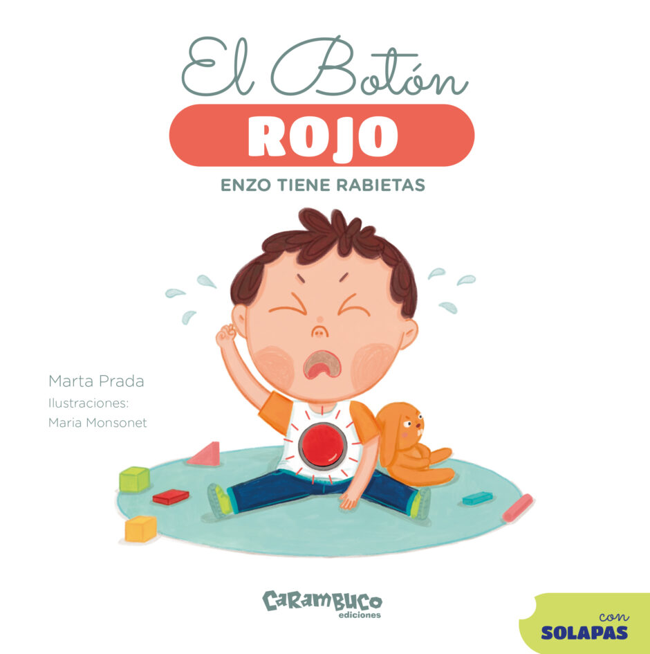 ¿Rabietas? Marta Prada te ayuda a controlarlas con El botón rojo, su último libro